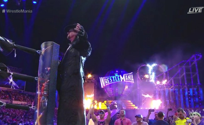 undertaker wrestlemania 33 Greatest WWE Wrestler